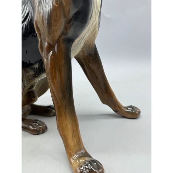 Vintage ceramica German Shepherd Figurine cuernavaca Mexico statue 14" READ - Picture 5 of 16